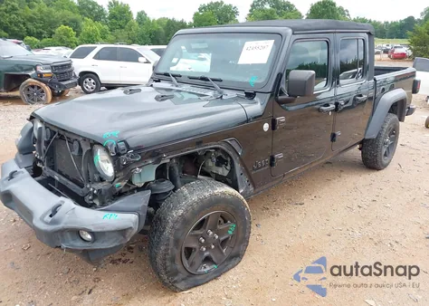 2020 Jeep Gladiator Sport S 4X4 from USA, damaged, VIN 1C6HJTAG6LL127634